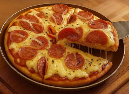 Pizza Rápida de Frigideira